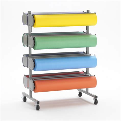 bulletin board paper storage rack.